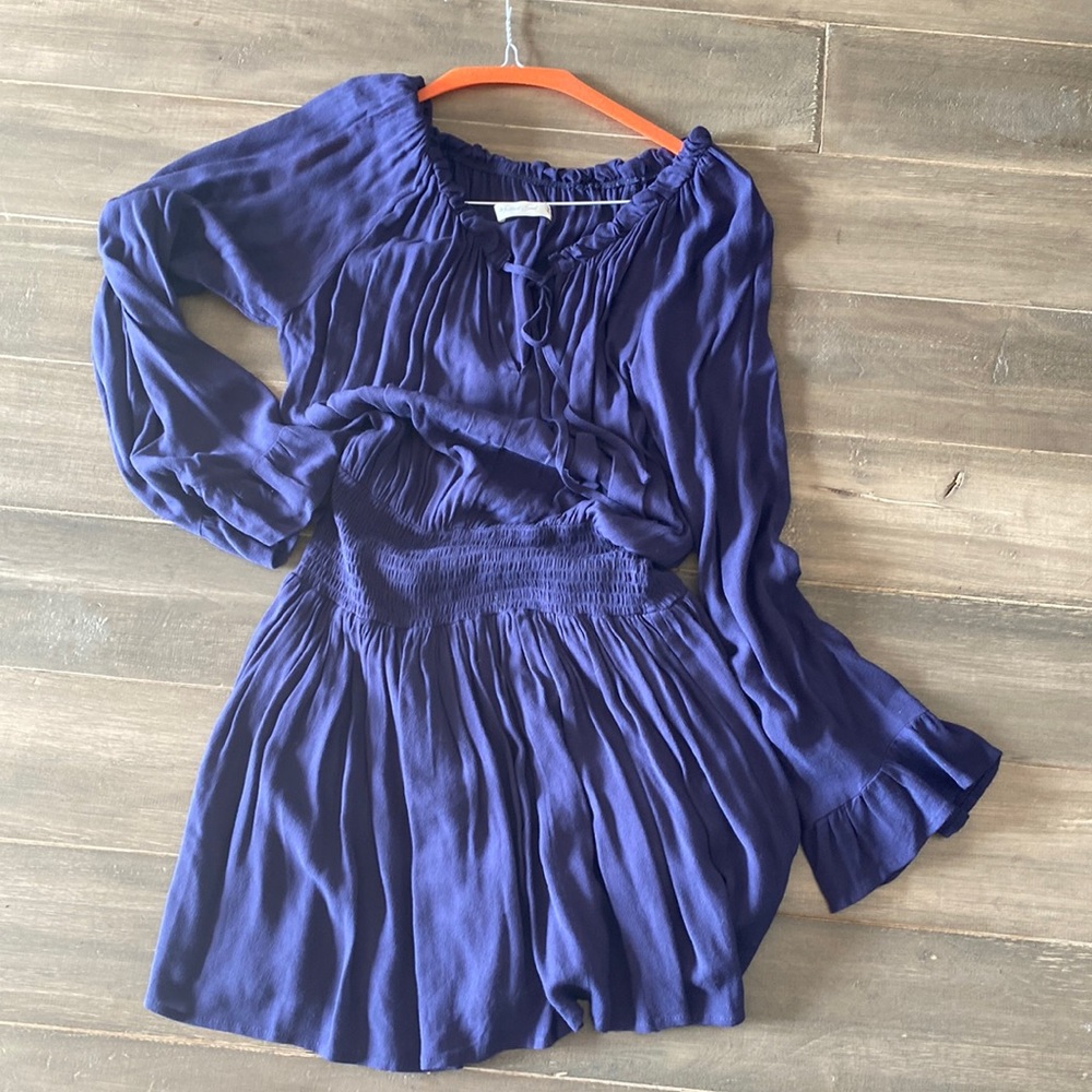 Womens navy blue dress
